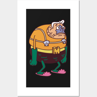 Mermaid Man Posters and Art